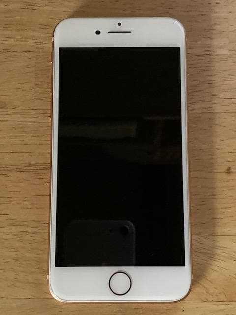 【美品】iPhone8 ゴールド 64GB SIMフリー 箱 アクセサリー付
