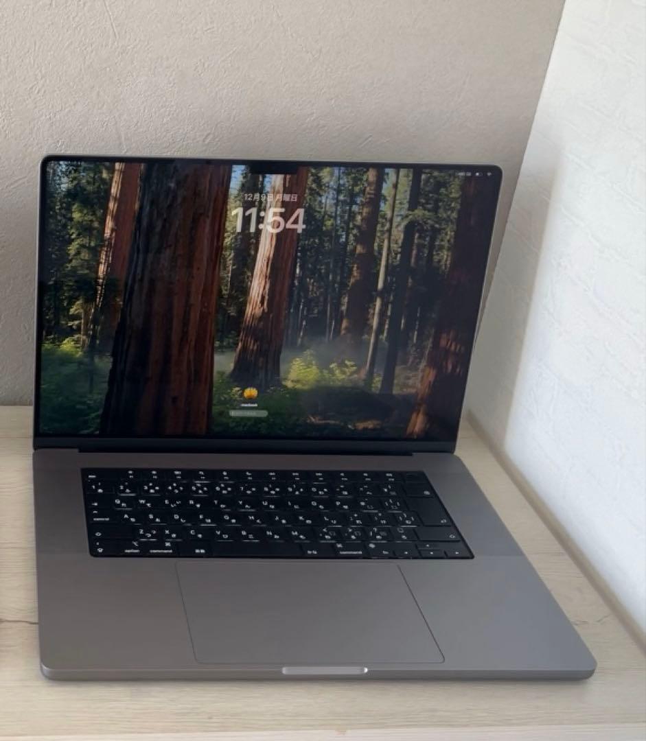 MacBook Pro 16インチ 2021 M1チップ　16GB 1TB