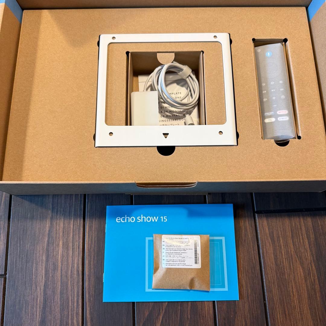 最新モデル Amazon Echo Show 15 第2世代 15.6インチ