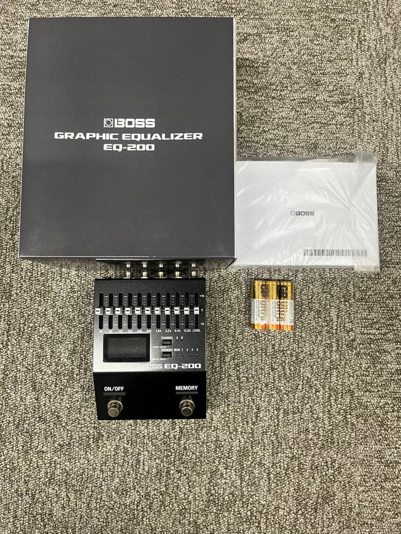 【新品未使用】BOSS Graphic Equalizer EQ-200