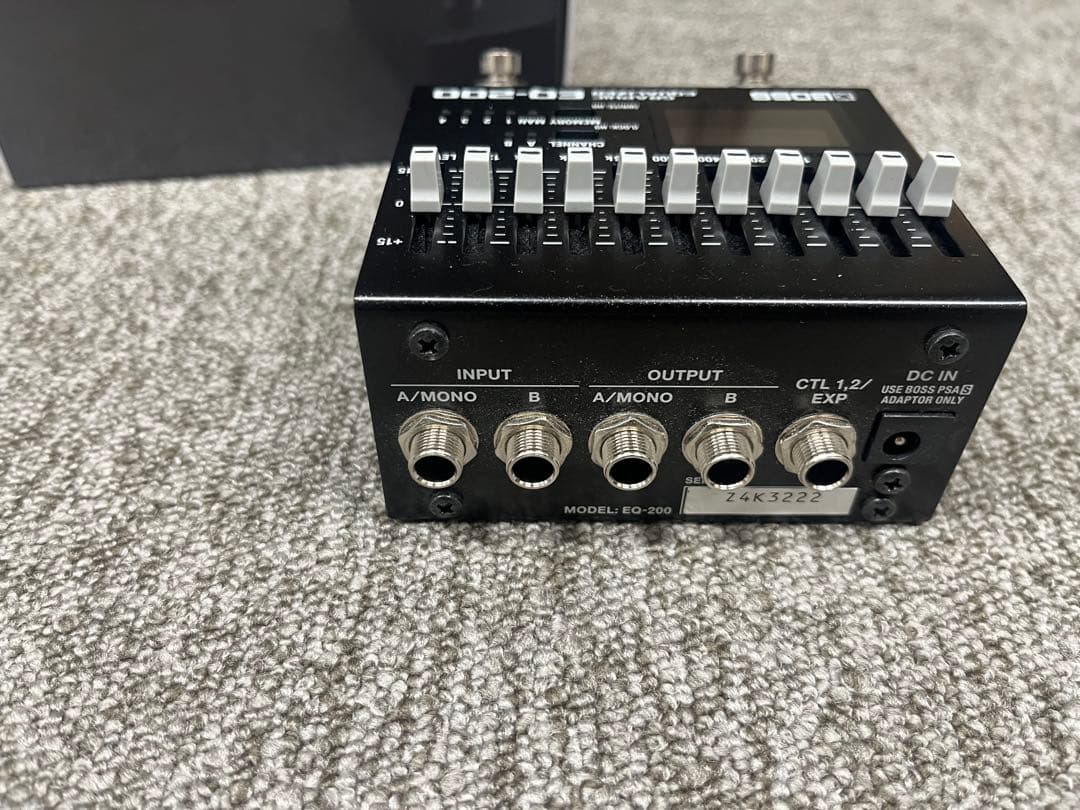 【新品未使用】BOSS Graphic Equalizer EQ-200