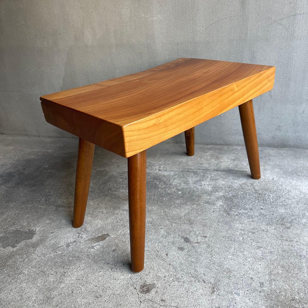 MATURIYA 祭屋　原木家具　欅スツール　サイドテーブル