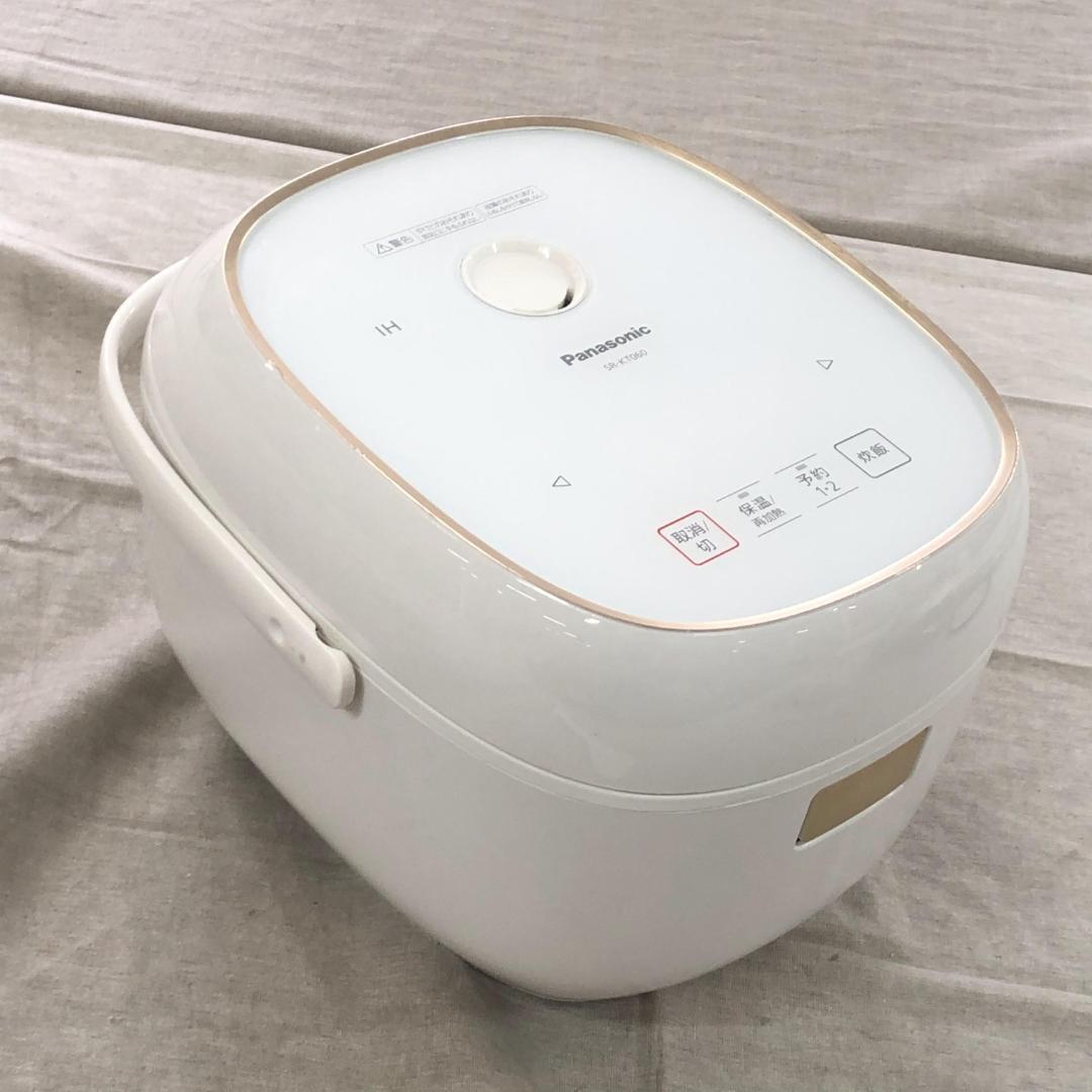 パナソニック 炊飯器 3.5合 一人暮らし IH SR-KT060-W