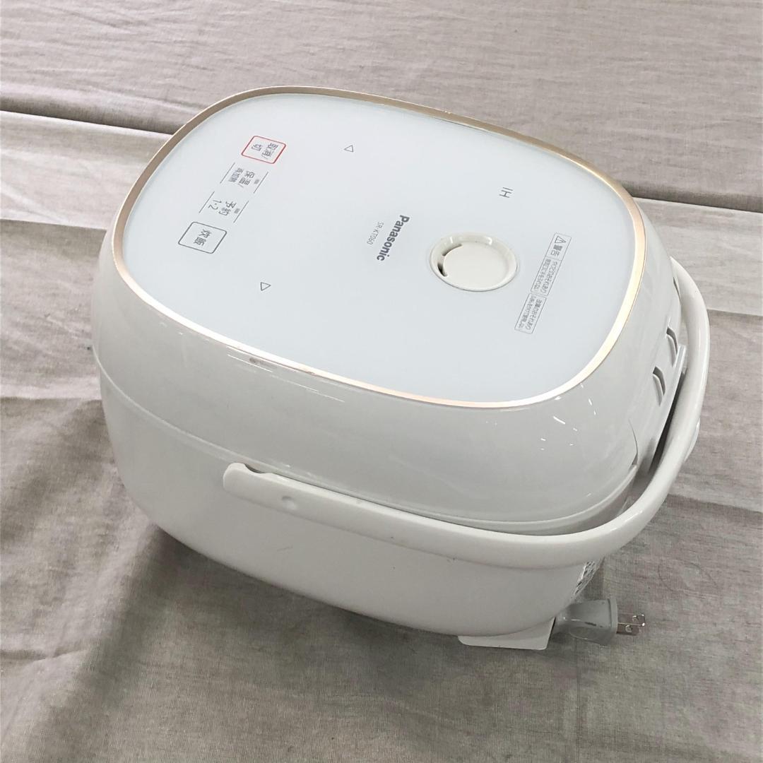 パナソニック 炊飯器 3.5合 一人暮らし IH SR-KT060-W