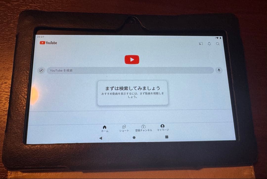 7インチタブレット 32GB ケース付 初期化済 wifi接続Android