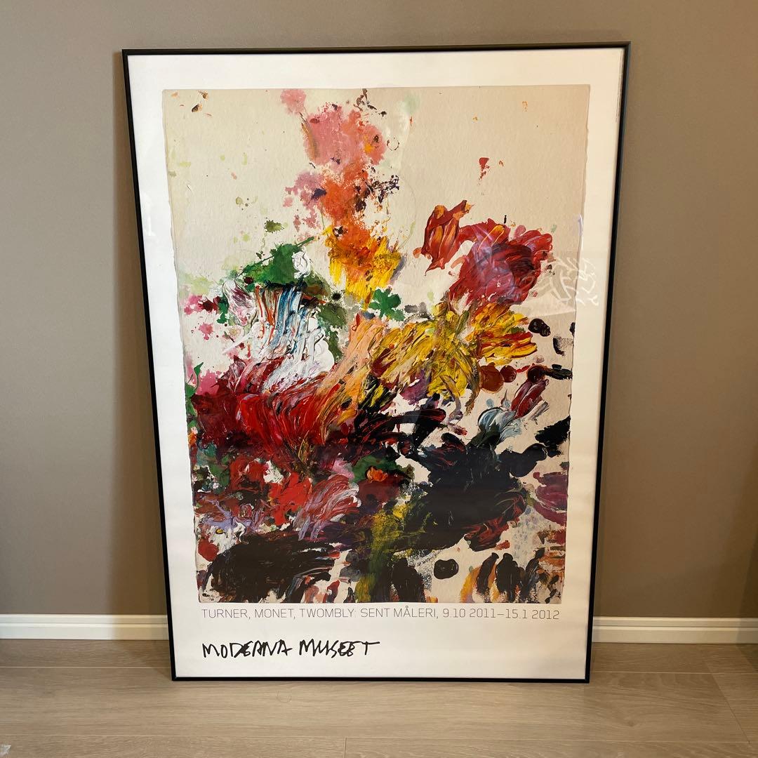 スウェーデン限定 画家『サイ・トゥオンブリー Cy Twombly』ポスター