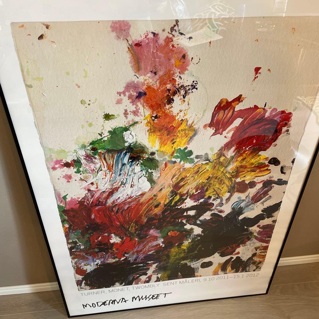 スウェーデン限定 画家『サイ・トゥオンブリー Cy Twombly』ポスター