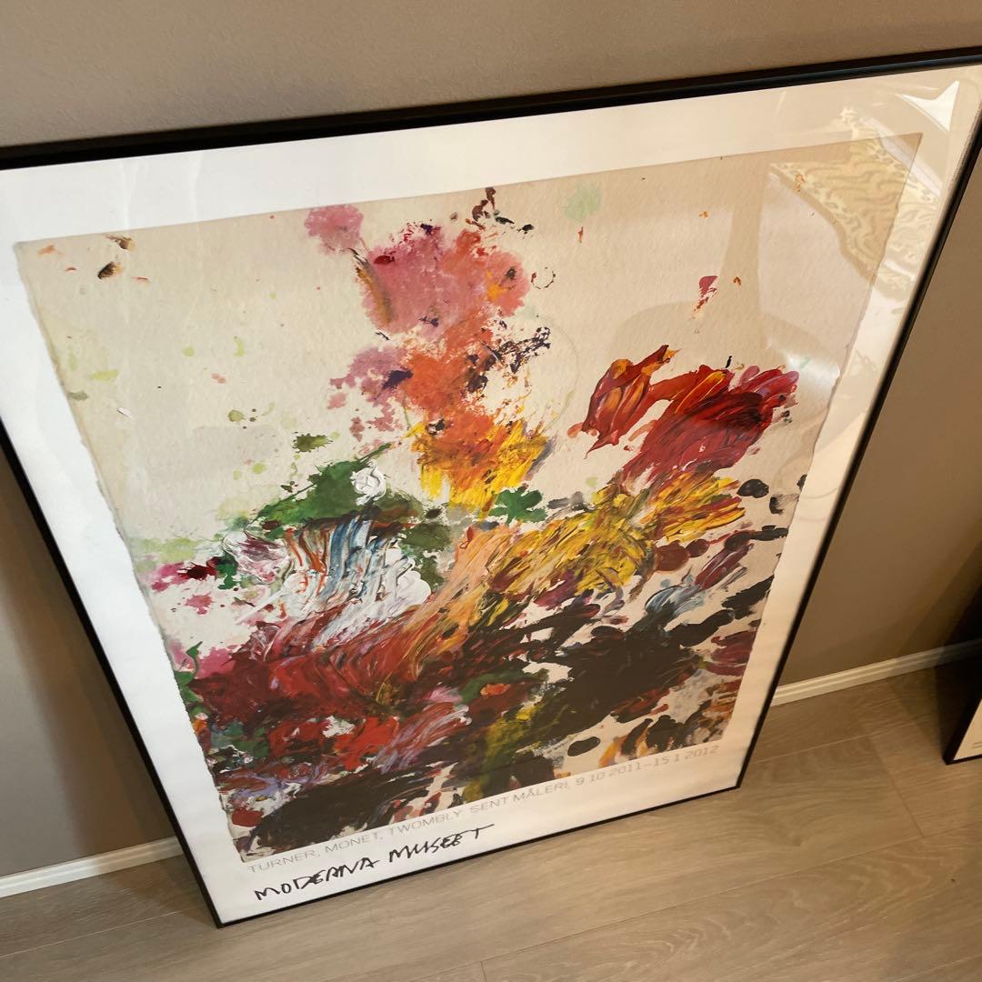スウェーデン限定 画家『サイ・トゥオンブリー Cy Twombly』ポスター