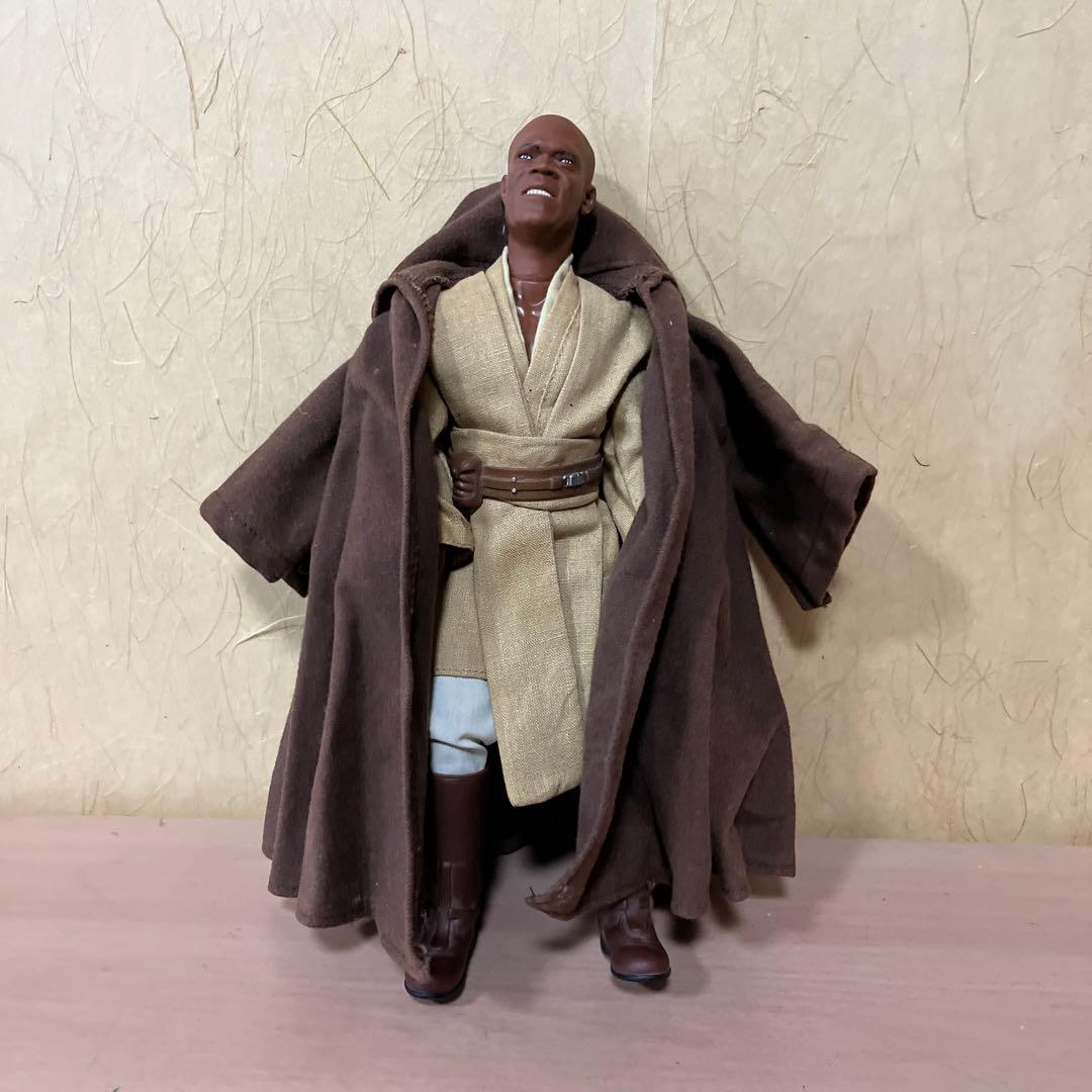 スターウォーズ　メイス・ウィンドゥ　フィギュア　ハズブロ　身長約30センチ　特大