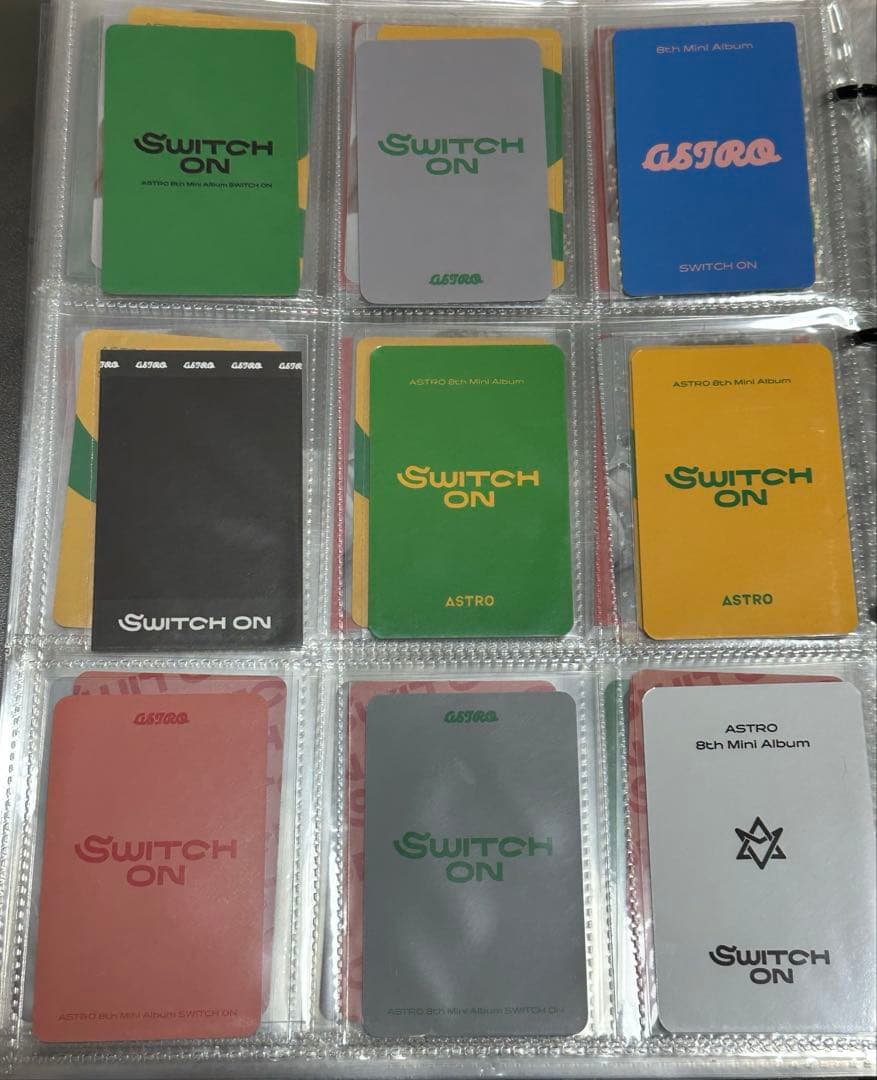 チャウヌ トレカ switch on ラキドロ まとめ売り