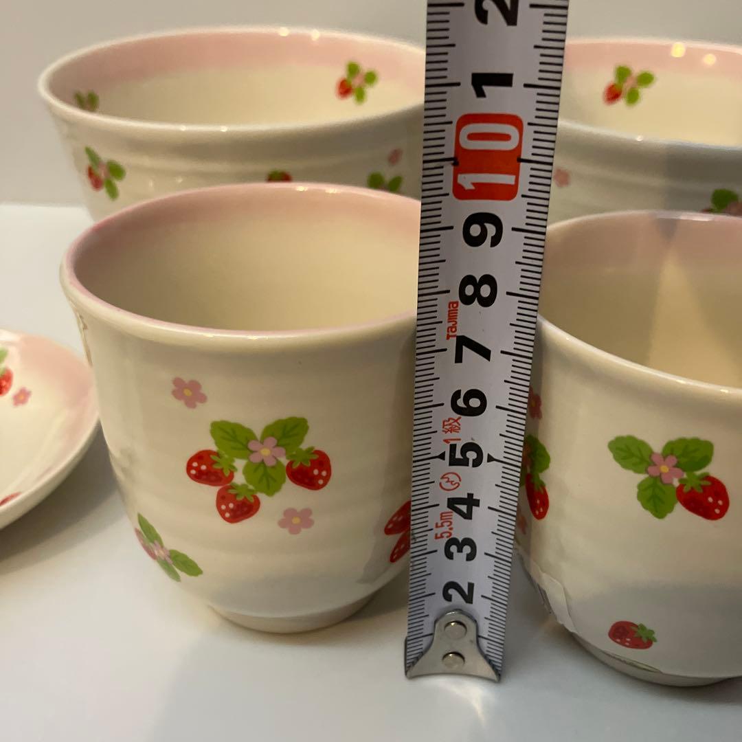 未使用　マザーガーデン 陶器　食器9点セット いちご柄
