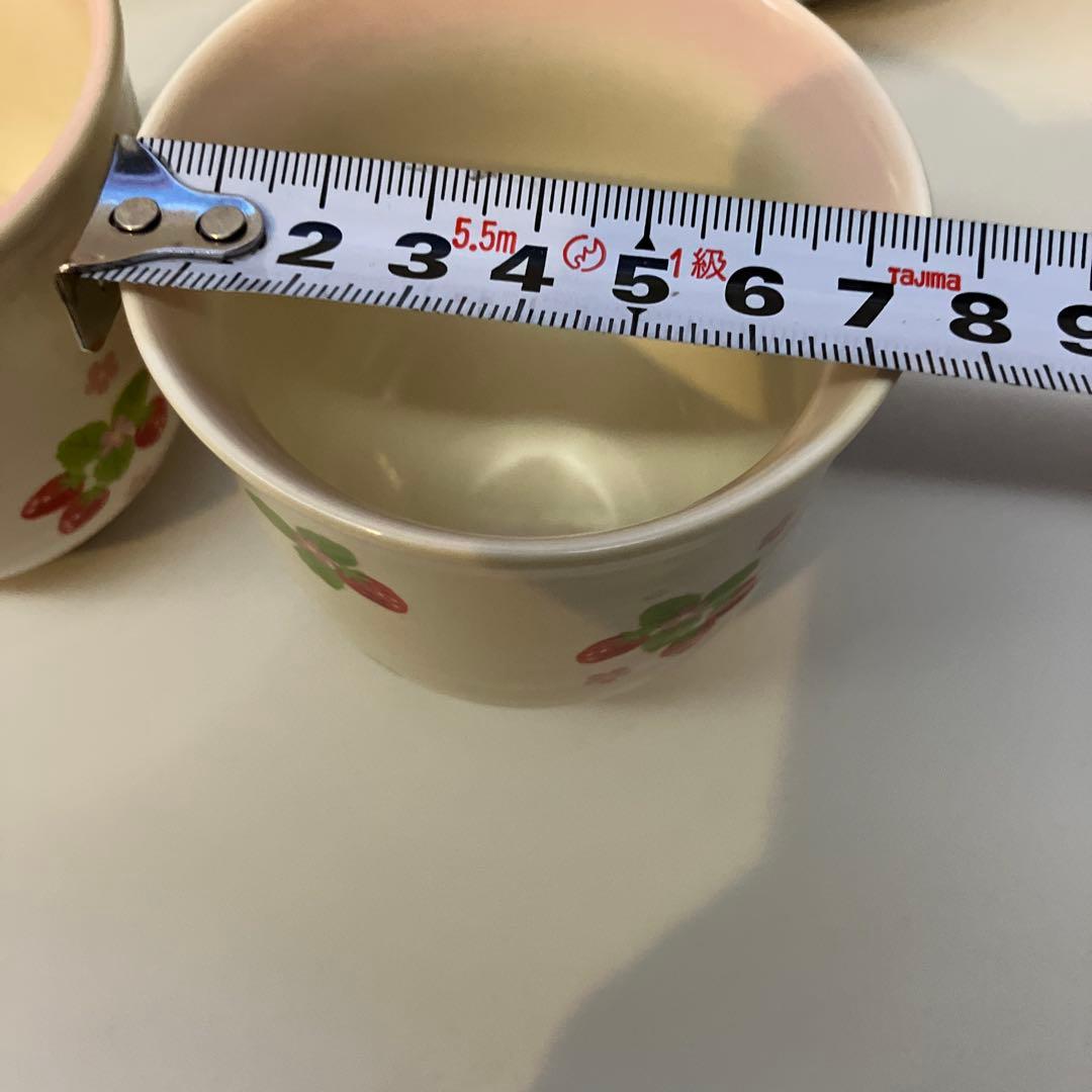 未使用　マザーガーデン 陶器　食器9点セット いちご柄