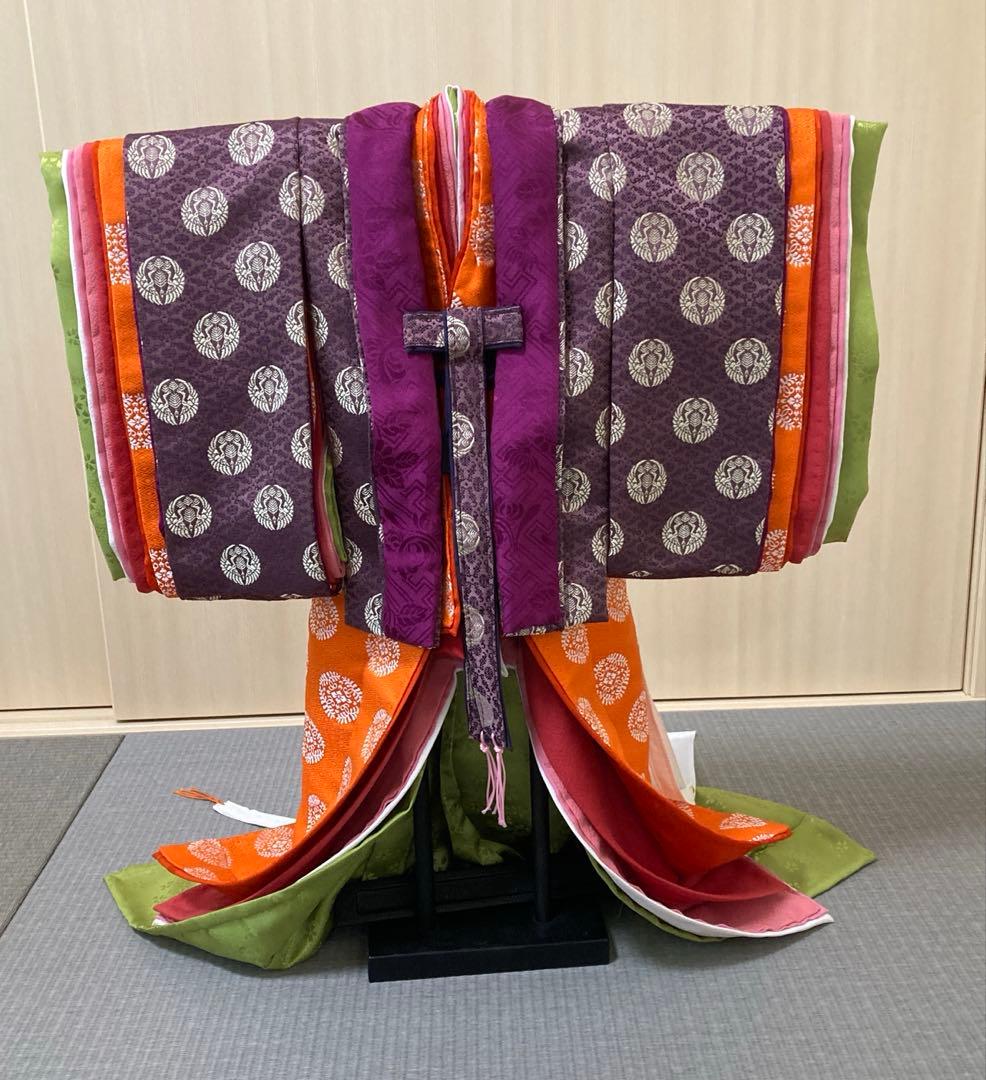 sdドール用着物　十二単衣