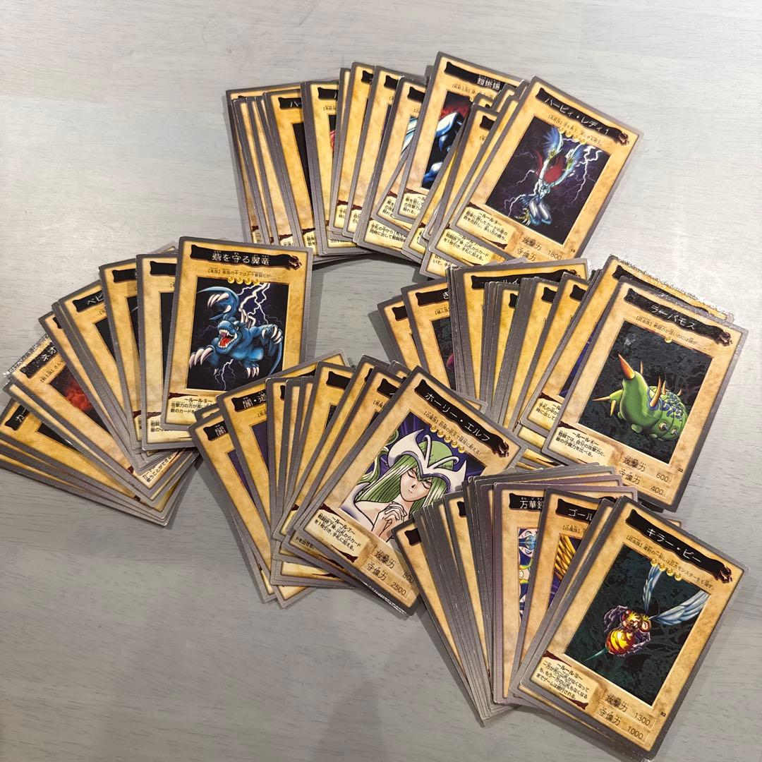 遊戯王　バンダイ版　カードダス　デッキケース付き