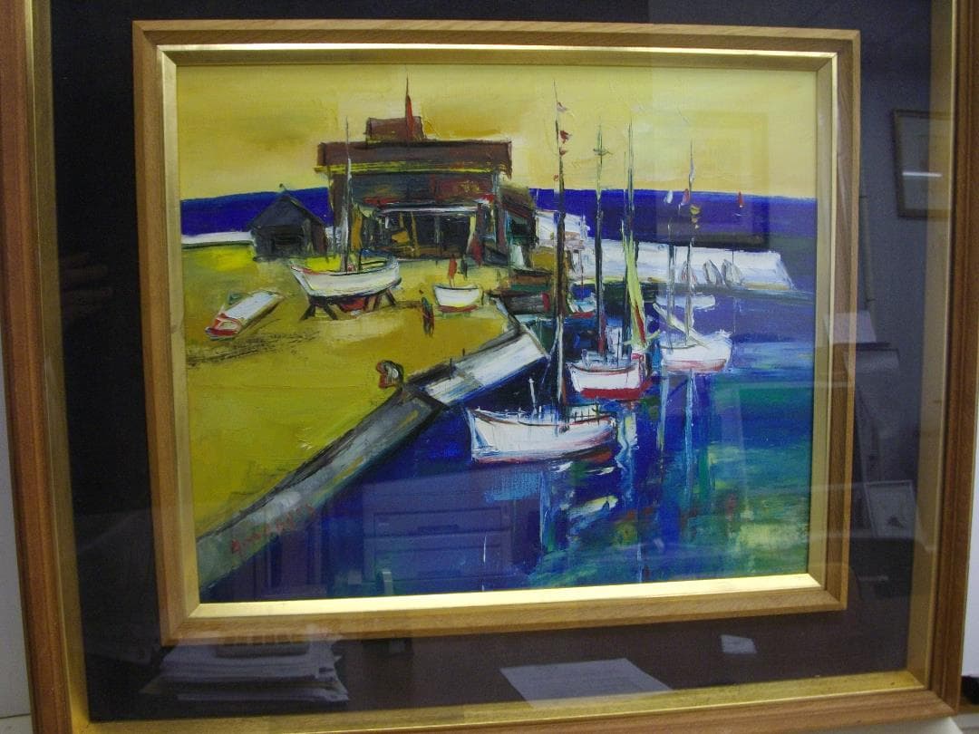 油彩画　作者不詳 「値下げしました。」