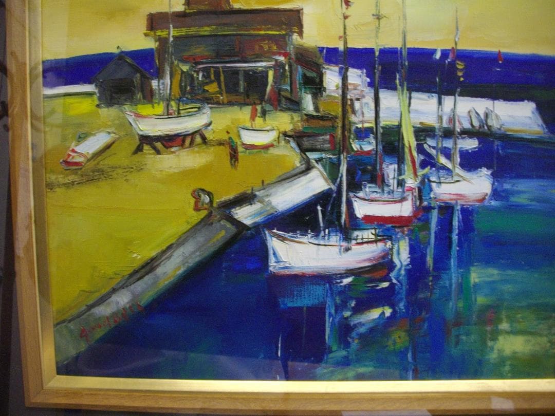 油彩画　作者不詳 「値下げしました。」