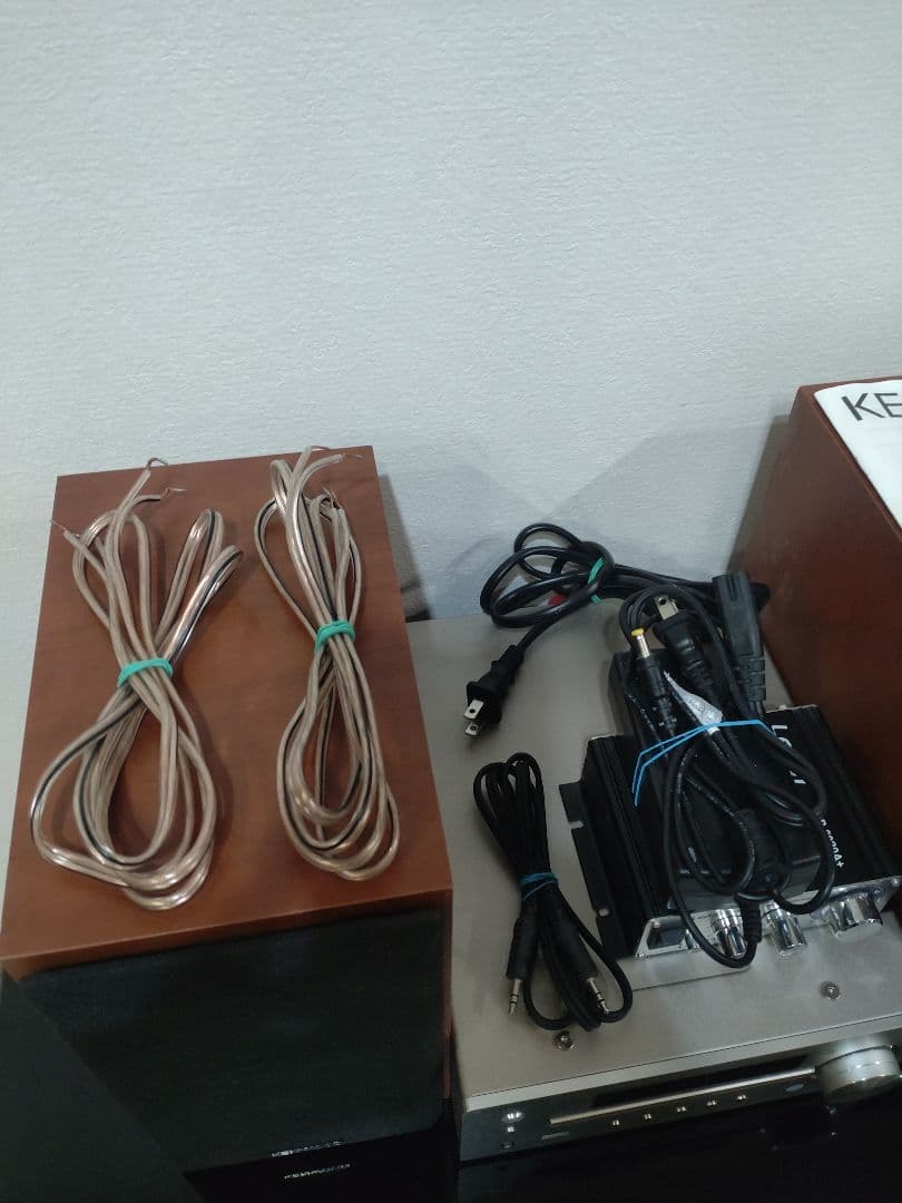 【状態良し】KENWOOD コンポ K515 2020年製 アンプ付き ゴールド