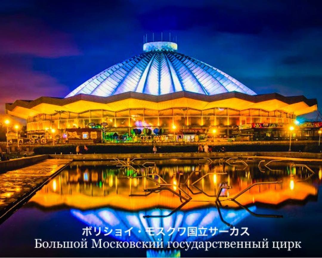 ロシア雑貨☆起き上がりこぼし♪『サーカス』マトリョーシカ オリガ作