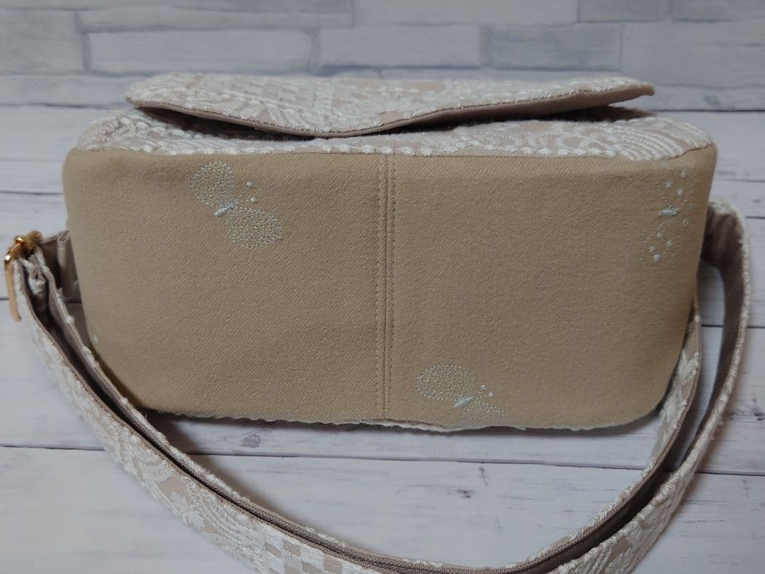 forest tile　light beige　 ミナペルホネン カバーバッグ