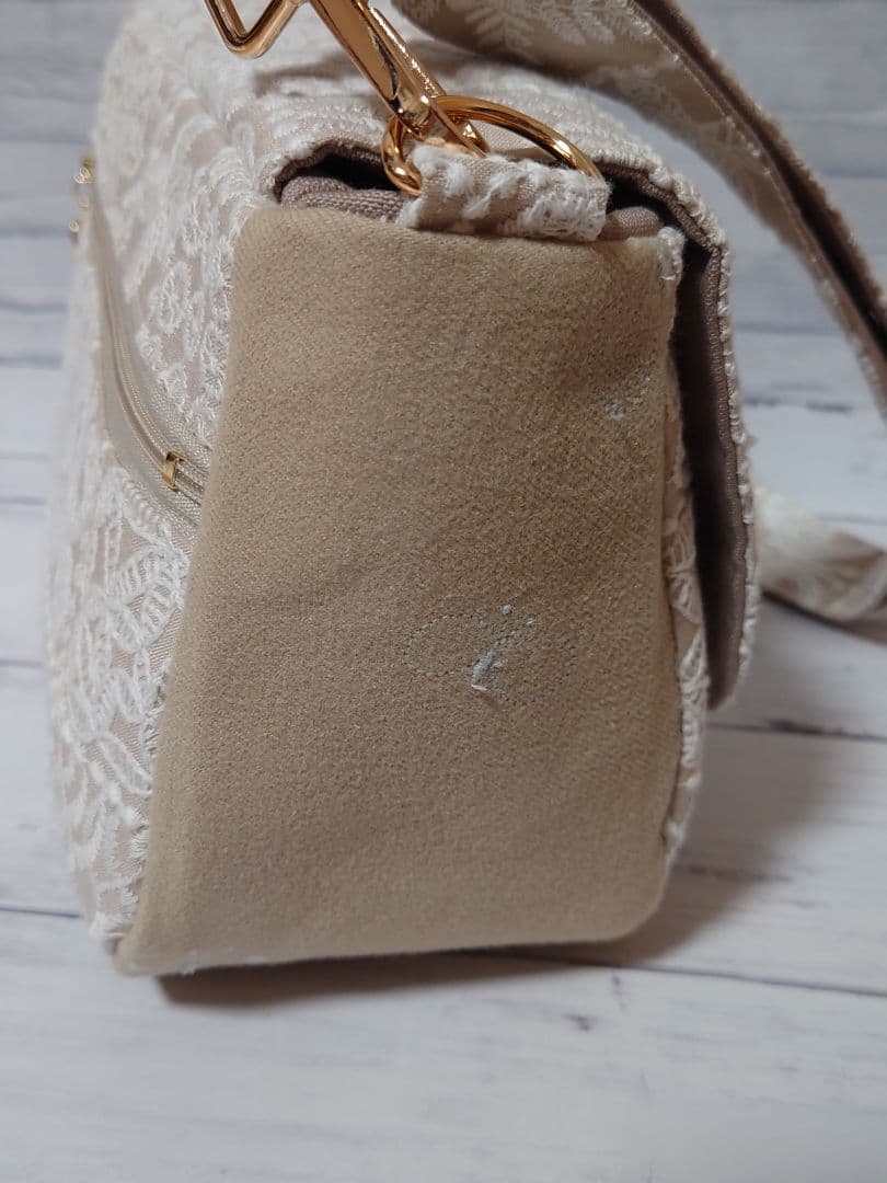 forest tile　light beige　 ミナペルホネン カバーバッグ