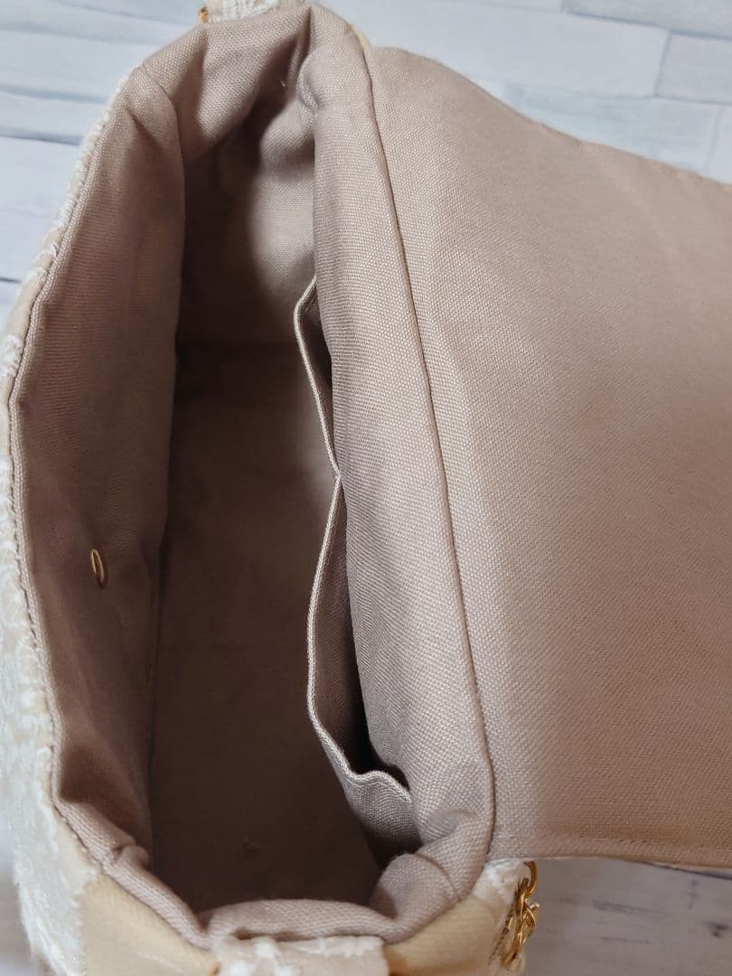 forest tile　light beige　 ミナペルホネン カバーバッグ