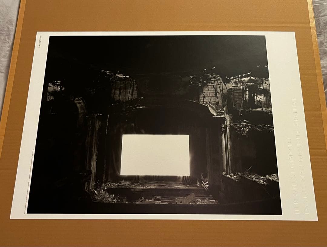 杉本博司　ロストヒューマン　パラマウントシアター　ポスター