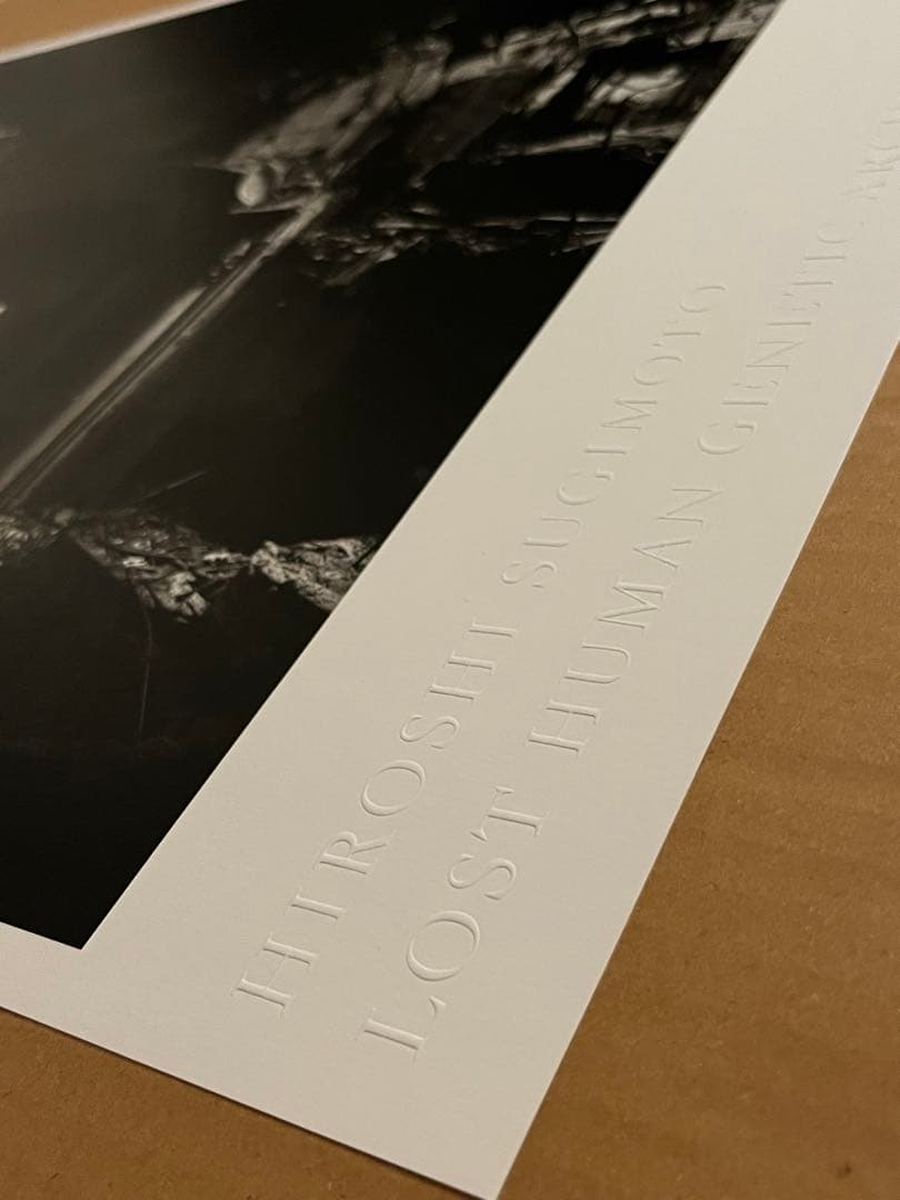 杉本博司　ロストヒューマン　パラマウントシアター　ポスター