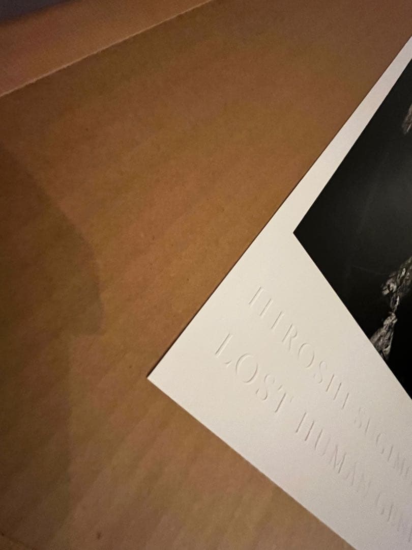 杉本博司　ロストヒューマン　パラマウントシアター　ポスター