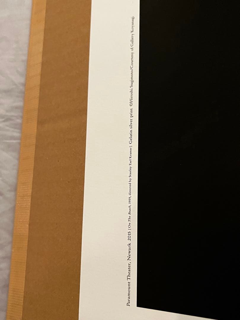 杉本博司　ロストヒューマン　パラマウントシアター　ポスター