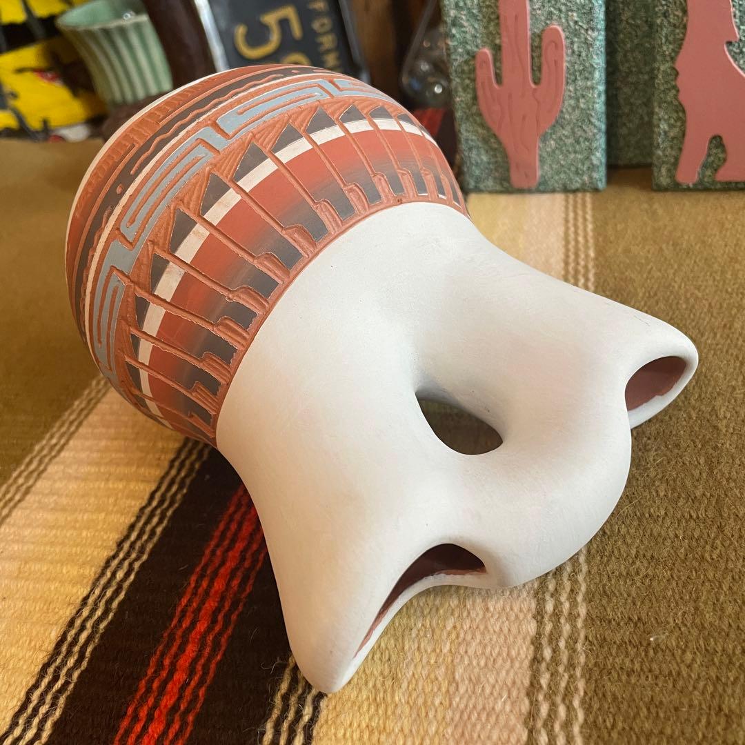希少品！70's〜ナバホ族navajo 壷　ネイティブアメリカンヴィンテージ雑貨