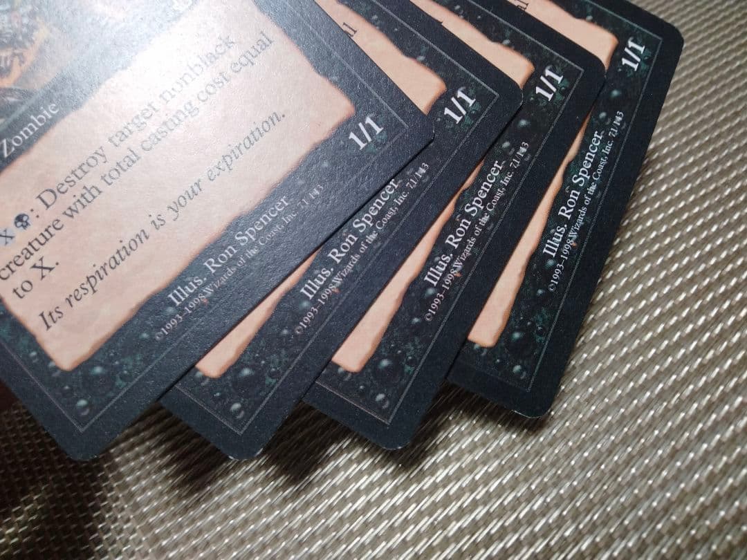 エクソダス exo 疫病媒体 英語 4枚　MTG