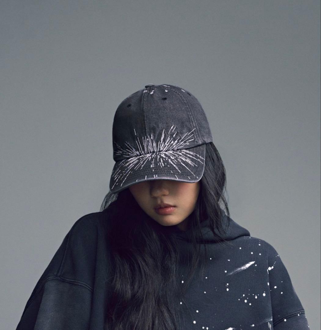 BTS バンタン 公式 POPUP BALL CAP 帽子　黒