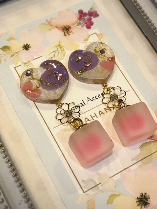 るーしゃん専用♡♡heart ピアス イヤリング