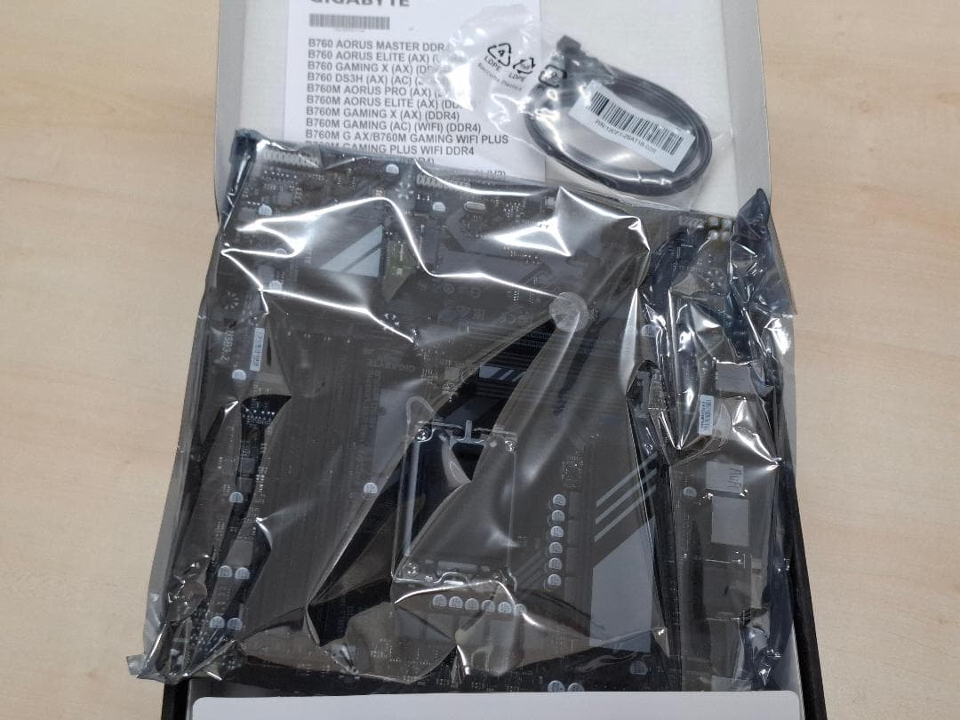 新品未使用 GIGABYTE B760M DS3H マザーボード