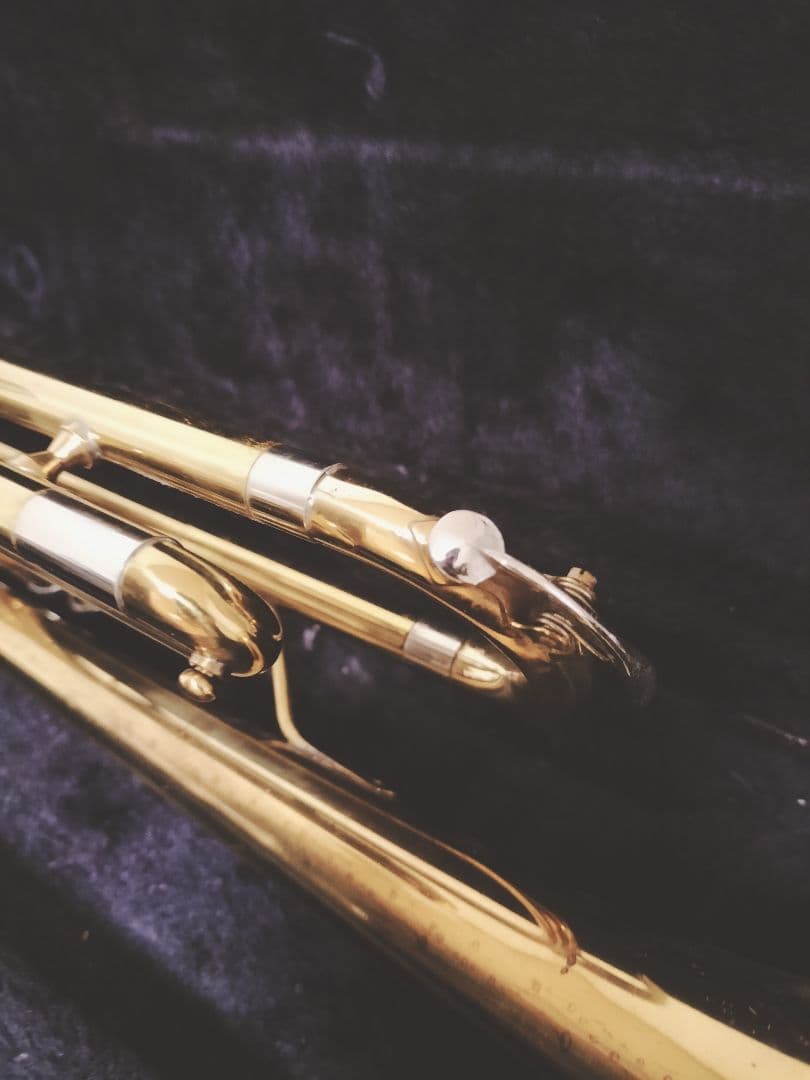 金色トランペット ハードケース付き　中古保管品