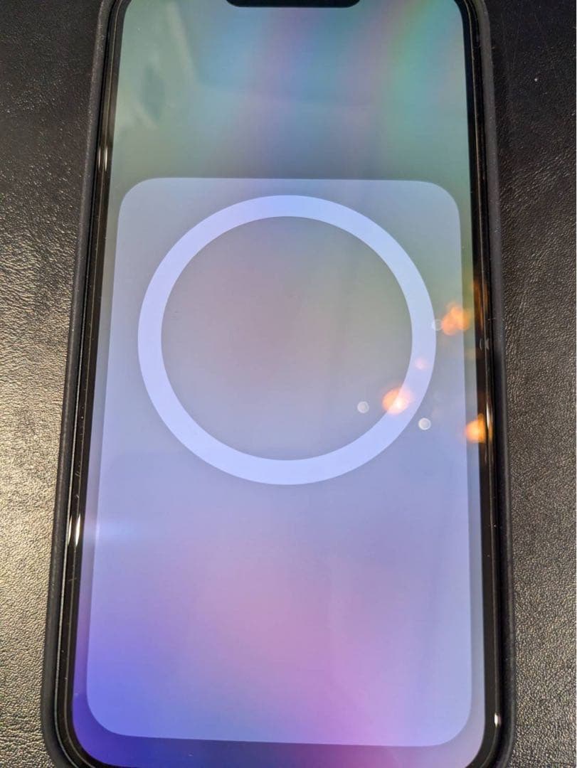 Apple純正 MagSafe対応 ファインウーブンウォレット　ブラック