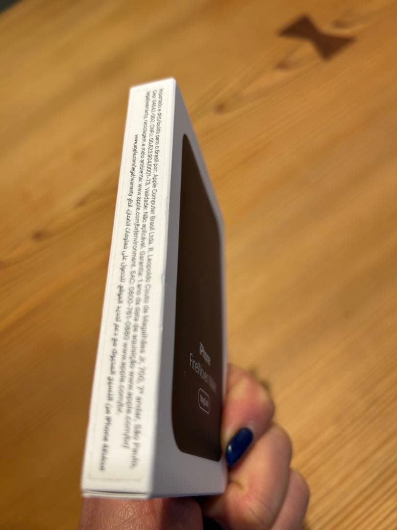 Apple純正 MagSafe対応 ファインウーブンウォレット　ブラック