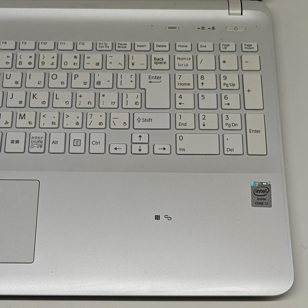 【VAIO】SVF 高速i7 新品SSD512GB 16GB ホワイトノートPC