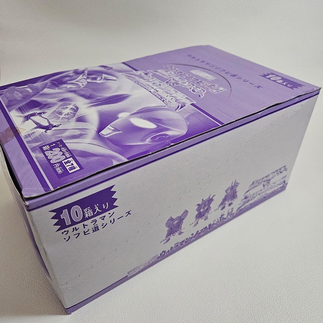 ウルトラマン ソフビ道 其の六 ◆ コスモスVSジャスティス 未開封１０箱