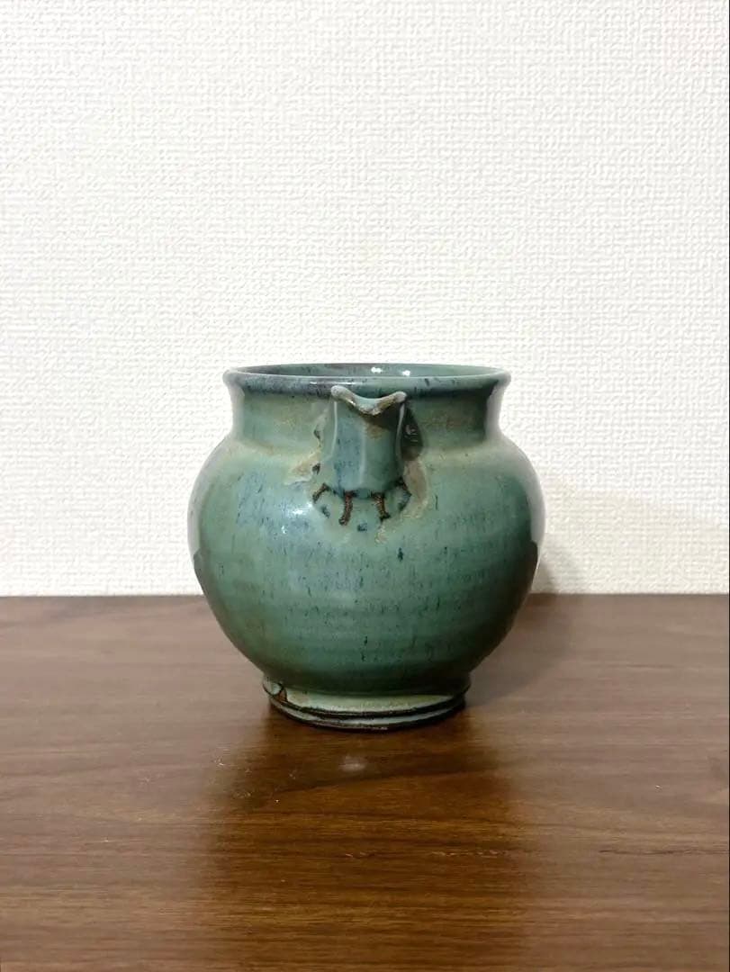 寺村光輔 陶器 ピッチャー 花器 花瓶