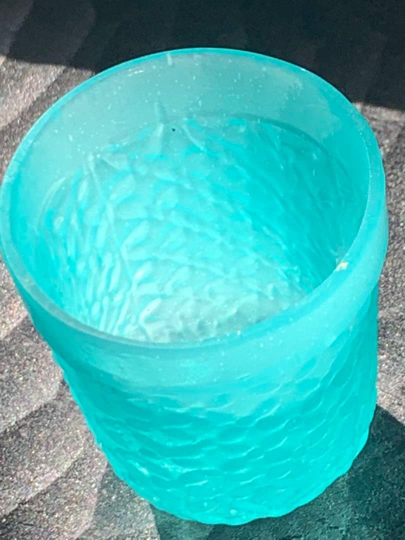 南青山ギャラリー　オコンネルズ　ターコイズ　ガラス小杯