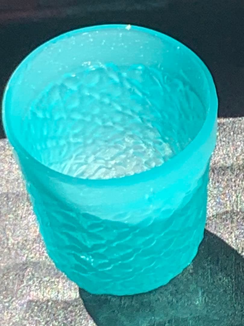 南青山ギャラリー　オコンネルズ　ターコイズ　ガラス小杯