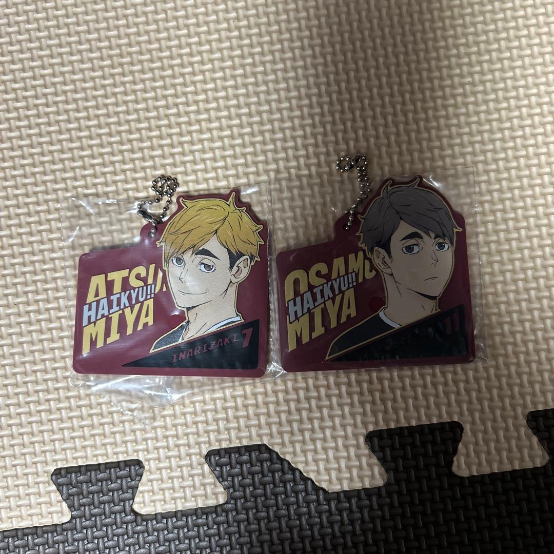[ハイキュー]宮侑フィギュア・宮侑&宮治ラバーチャーム