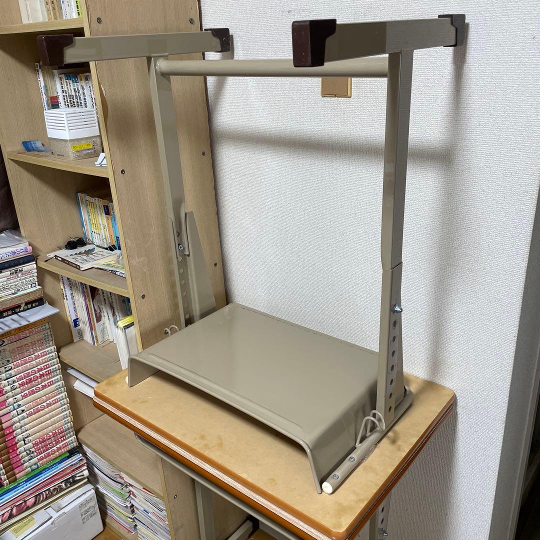 【学校・塾】状態良好 スクールデスク 机（高さ調整可能）