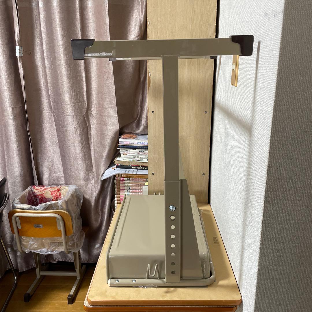 【学校・塾】状態良好 スクールデスク 机（高さ調整可能）