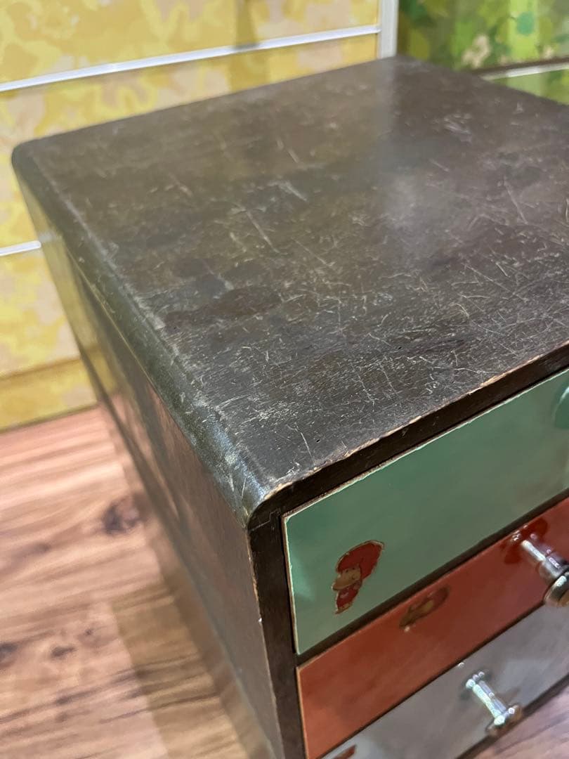 小引き出し 小物入れ 昭和レトロ レトロポップ インテリア 当時物 ビンテージ