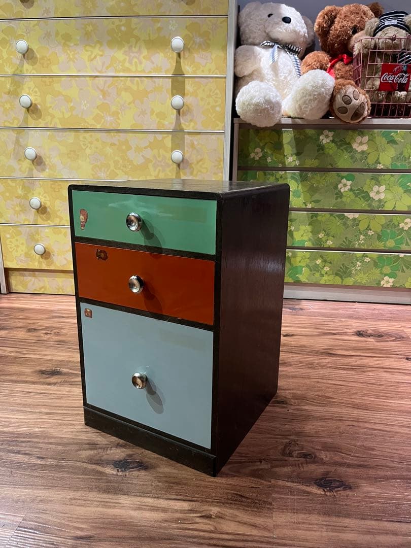 小引き出し 小物入れ 昭和レトロ レトロポップ インテリア 当時物 ビンテージ