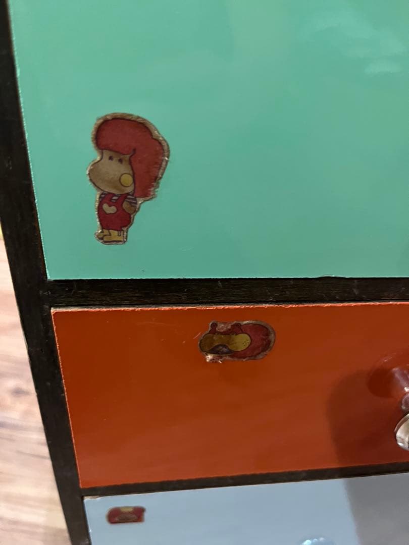 小引き出し 小物入れ 昭和レトロ レトロポップ インテリア 当時物 ビンテージ