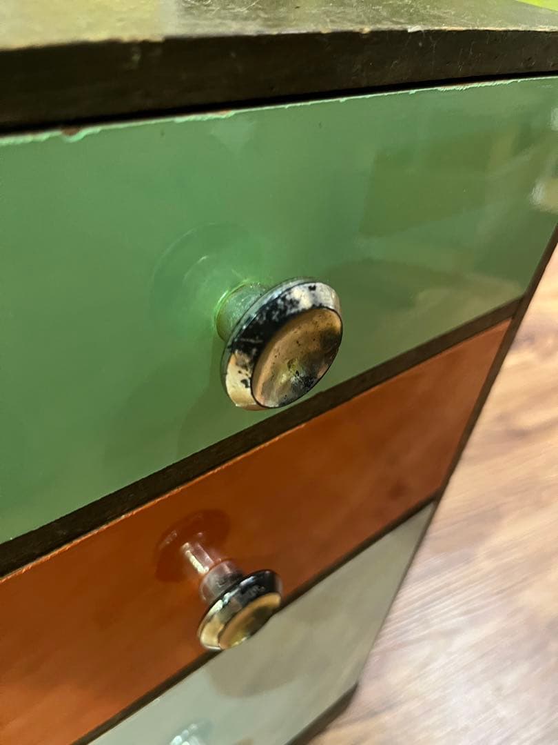 小引き出し 小物入れ 昭和レトロ レトロポップ インテリア 当時物 ビンテージ