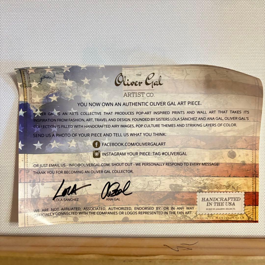 Oliver Gal/オリバーガル キャンバスアート アートボード 絵画